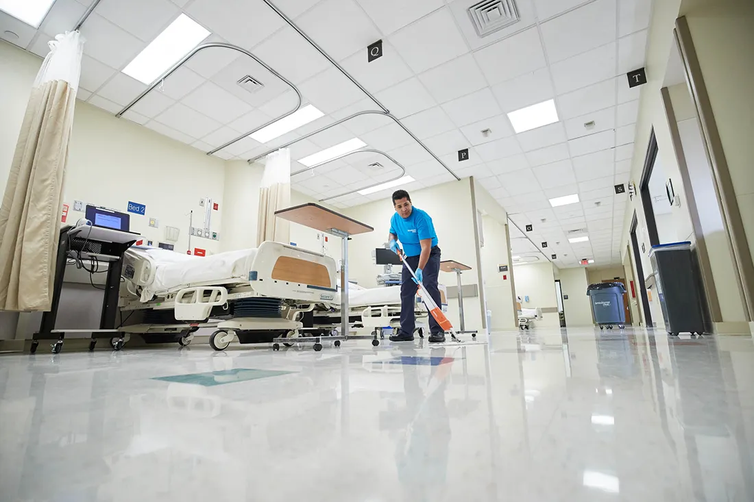 Cleaning team